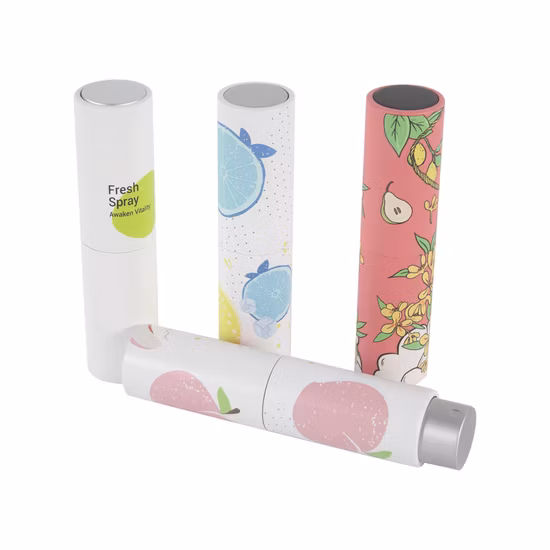 10ml 20ml Travel Twist up Perfume Bottle Refill Mini Colored Pocket Spray Atomizer