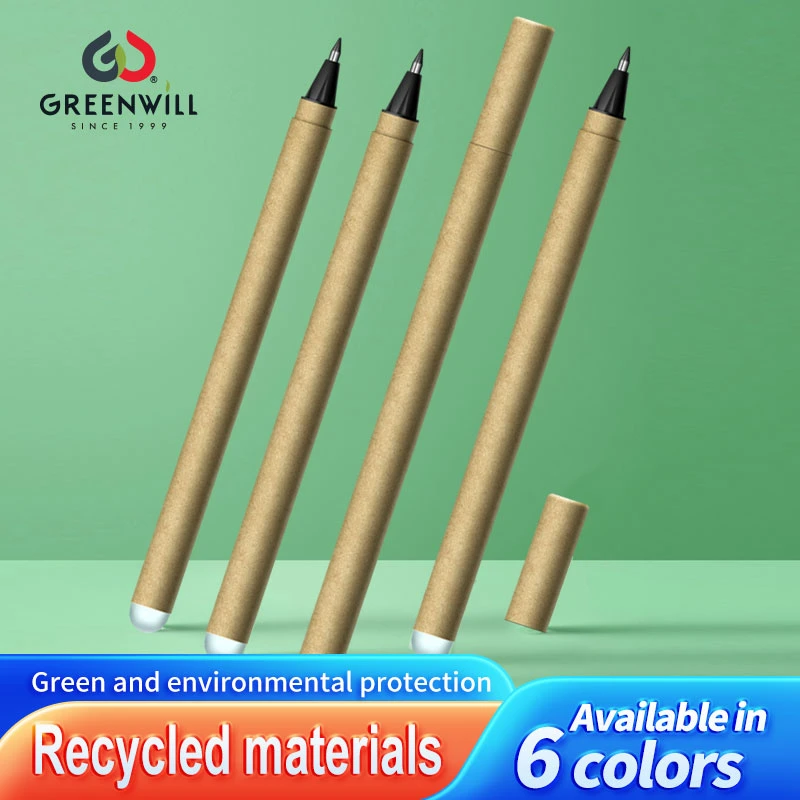 Greenwill Eco-Friendly Friction Function Erasable Gel Pen Multi Color Pen (KP202208)