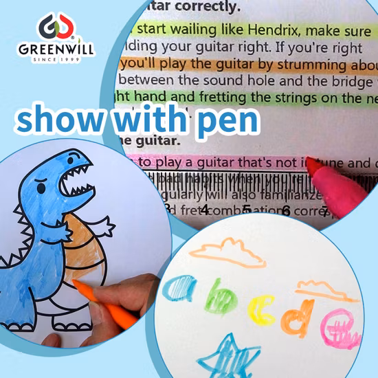 Greenwill Magic Highlighter Friction Marker (KHM20012)