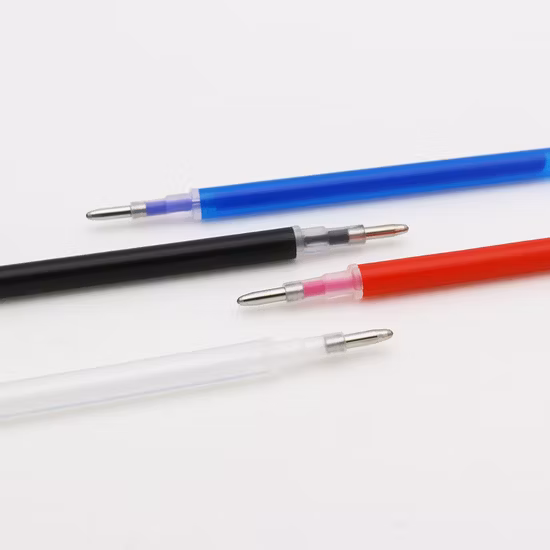 Plastic Temperature Roller Ball Gel Ink Erasable Ball Pen Refills